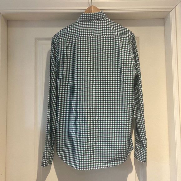 Untuckit Checked Wrinkle-Free Performance Shirt, Size M EUC - Picture 6 of 7